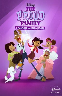 The Adopted Proud (The Proud family Louder and Prouder x Male reader)