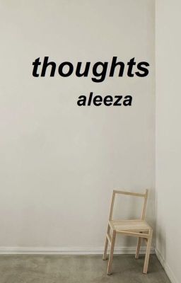 thoughts [poetry book vol. 1]