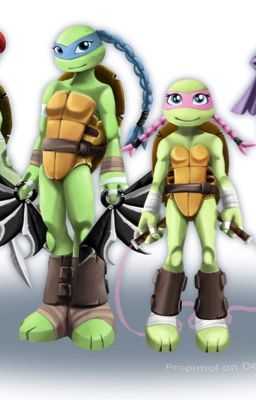 TMNT girls love stories 