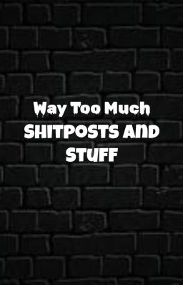Too Much Shitposts and Stuff