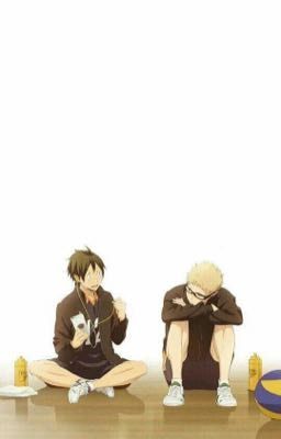 Two people but just one umbrella/Tsukishima x Yamaguchi