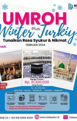 UMROH PLUS TURKIYE WINTER