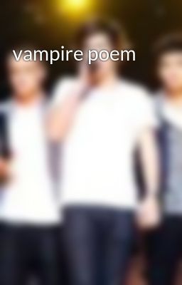 vampire poem