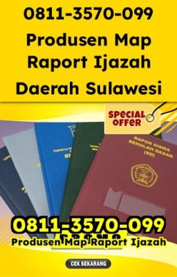 WA 0811-3570-099 Jual Beli Map Ijazah Hot Print Buton Tengah