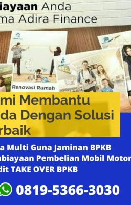 WA 0819-5366-3030 Pinjaman Dana Gadai BPKB Jakasetia Bekasi