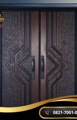 WA 0821 7001 0763 (FORTRESS) Pintu Motif Kayu Modern Minimalis di Pacitan