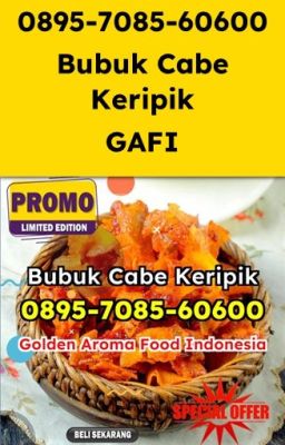 WA 0895-7085-60600 Jual Bubuk Cabe Sushi Enak Padang Bekasi Cari
