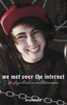 ♡ we met over the internet ;; leafyishere x male reader ♡