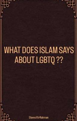 What Does Islam says about LGBT+