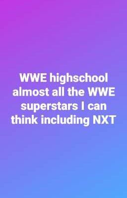 WWE highschool