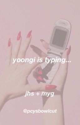 yoongi is typing... •yoonseok/sope•