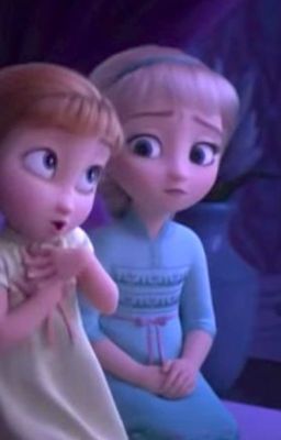 Young Elsa and Anna