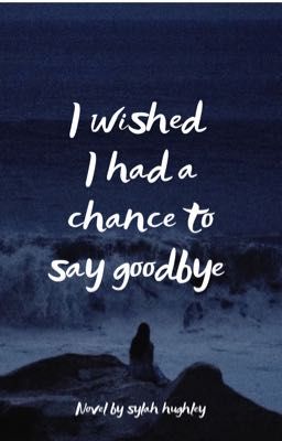 I wished I had a chance to say goodbye 
