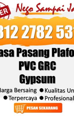 WA 0812 2782 5310 Jasa Pemborong Plafon Sederhana Minimalis Surakarta